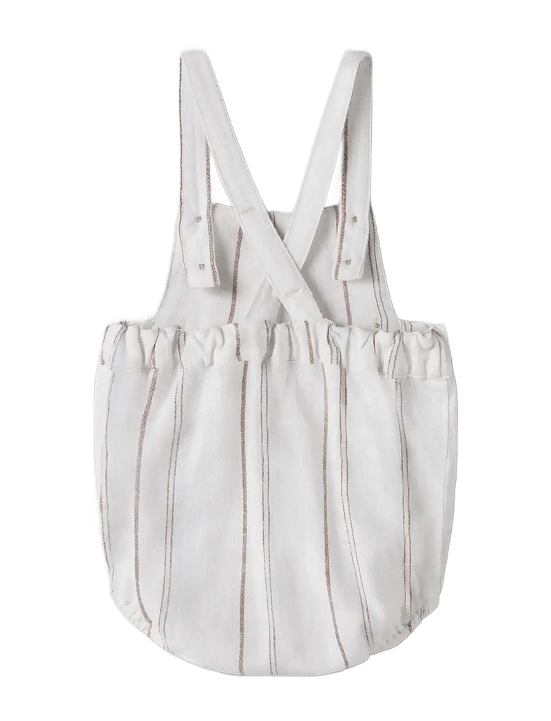 Lil'Atelier - NBMJERAN LOOSE ROMBER LIL - buksedragter - coconut milk - 1