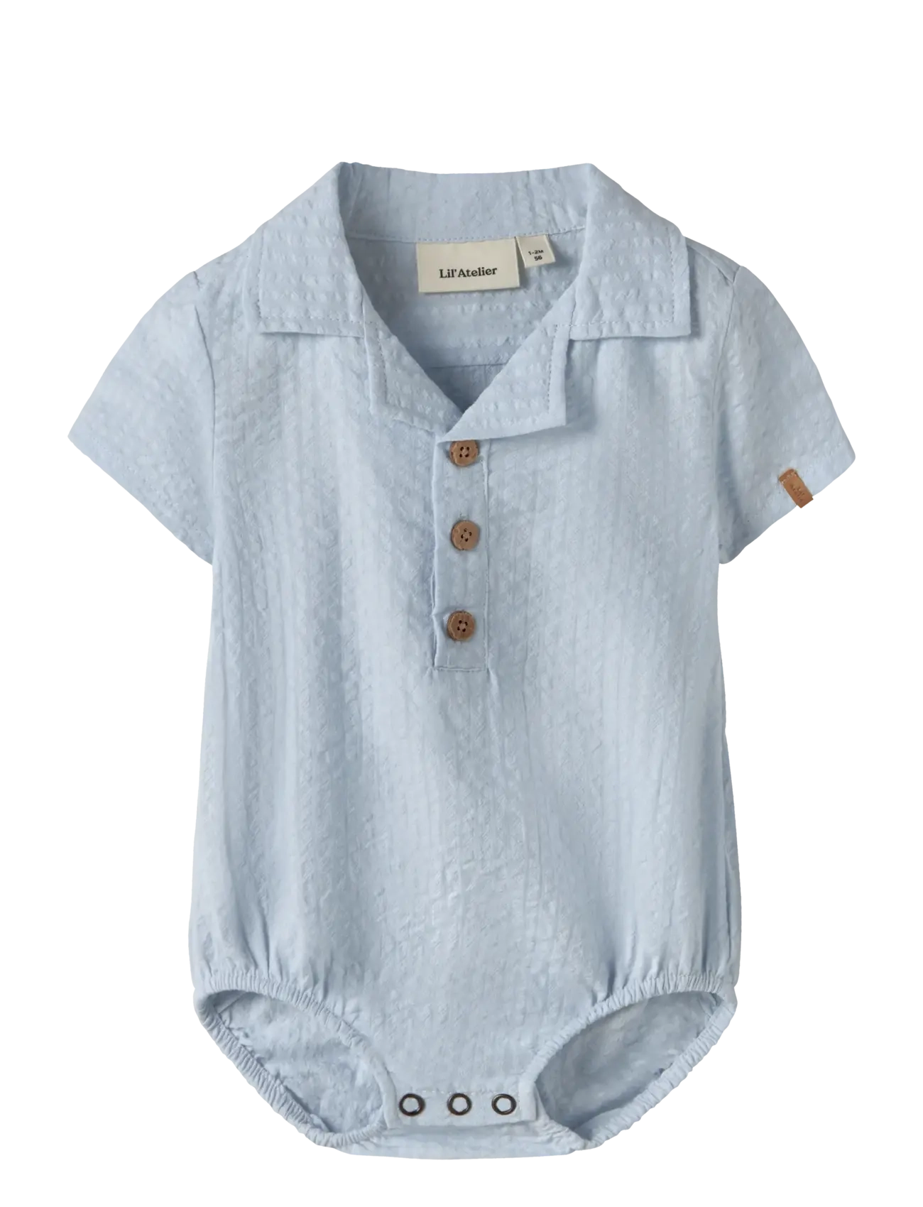 Lil'Atelier NBMHOMAN MAK SS LOOSE BODY SHIRT LIL - Babyprodukte - PLEIN AIR / blue