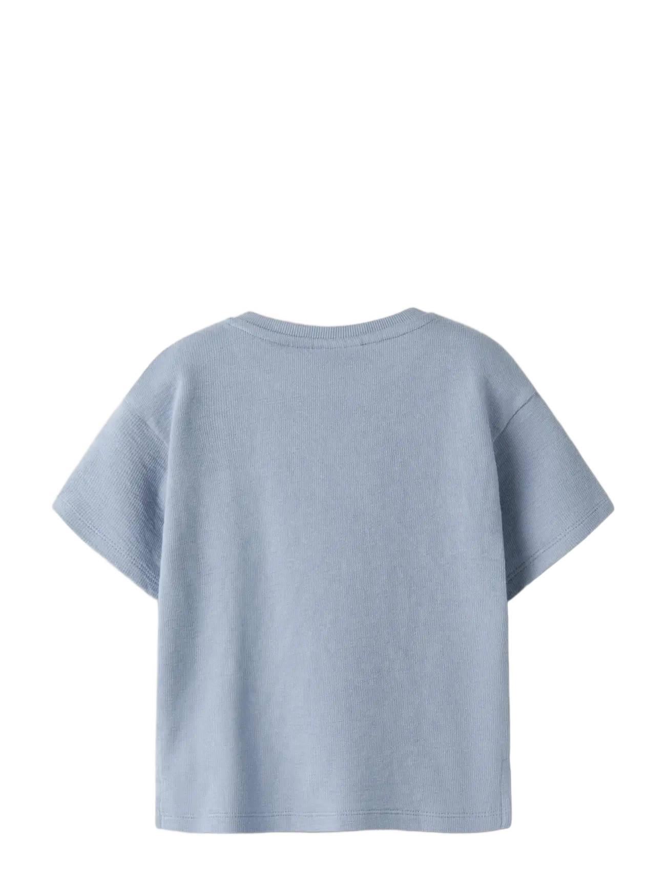 Lil'Atelier - NMMDIAS LOP SS LOOSE SWEAT LIL - kortærmede t-shirts - dusty blue - 1