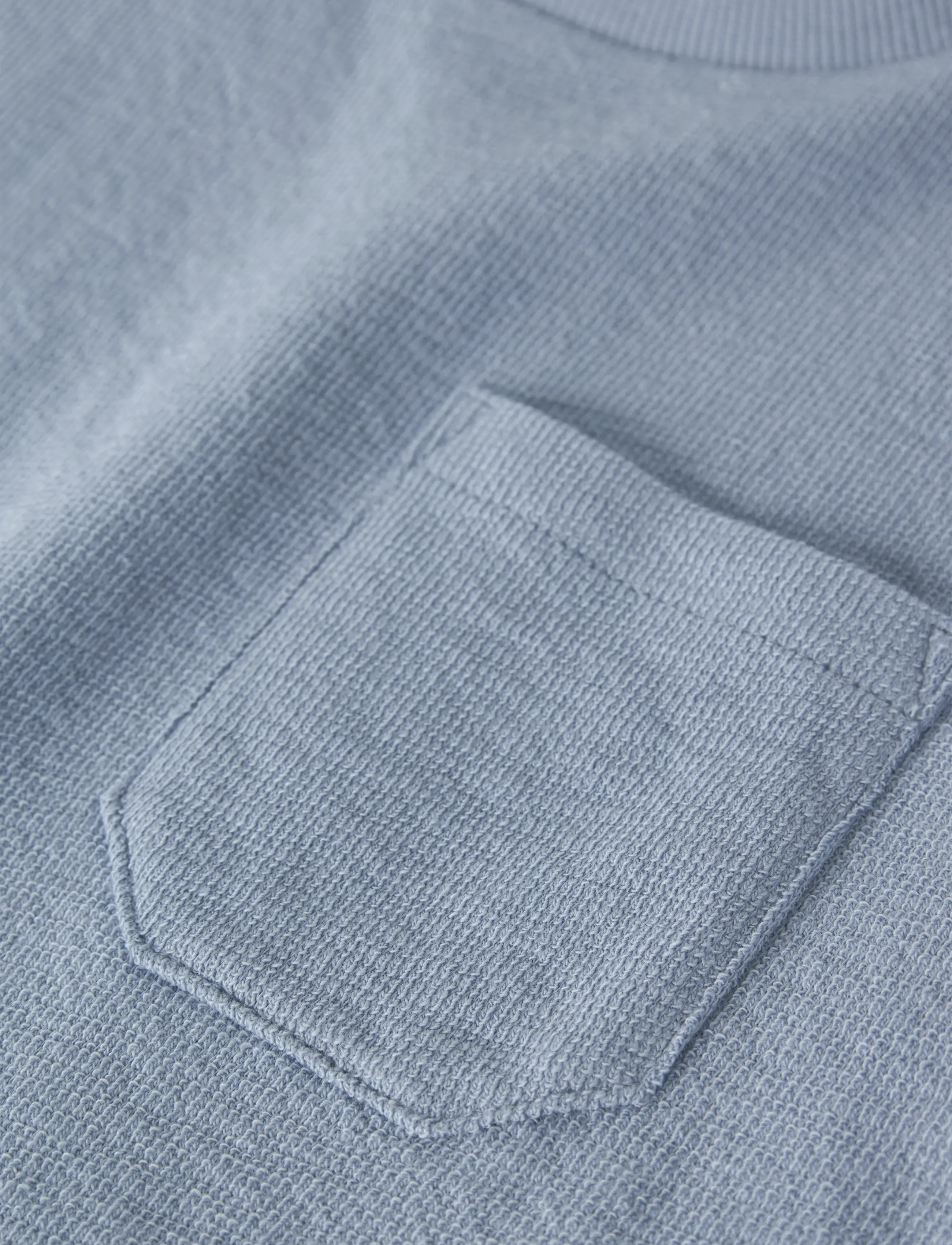 Lil'Atelier - NMMDIAS LOP SS LOOSE SWEAT LIL - kurzärmelige - dusty blue - 2