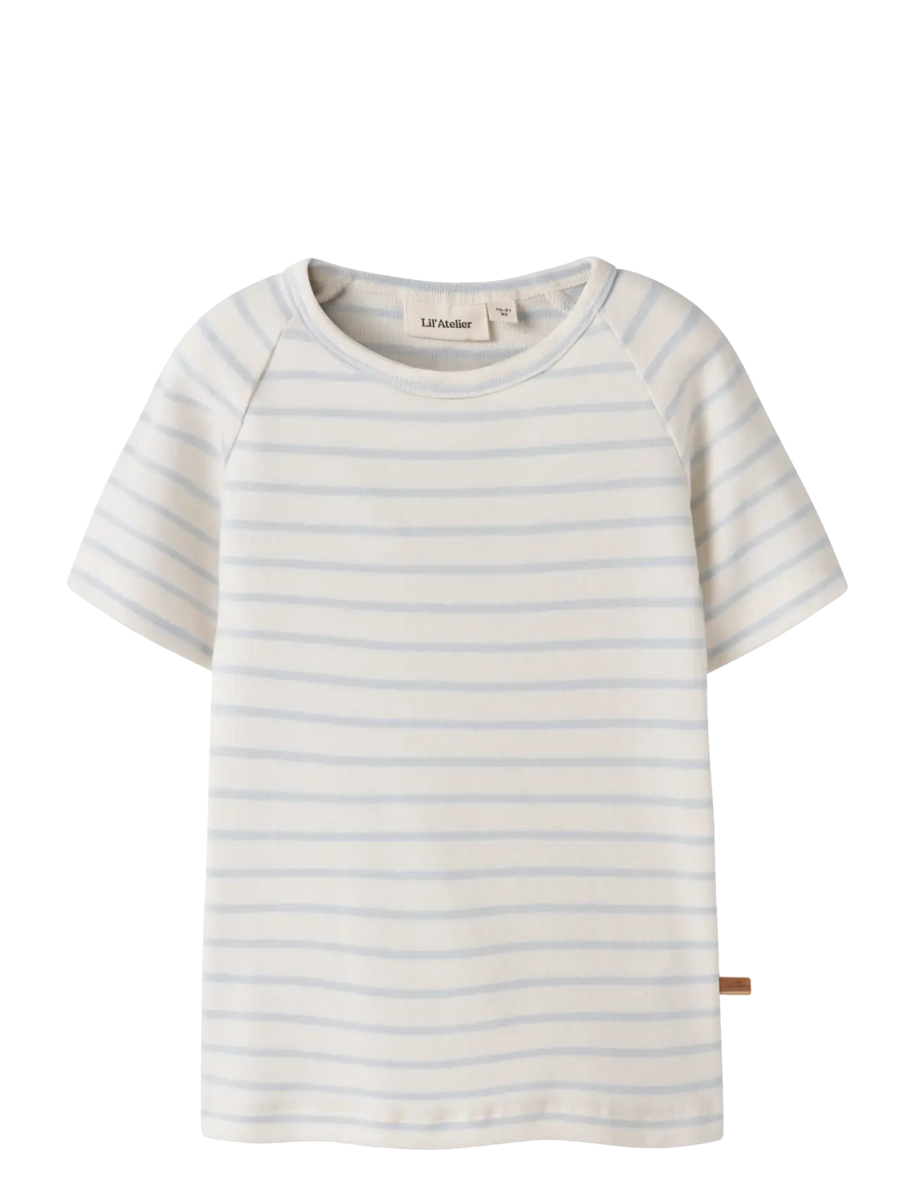 Lil'Atelier NMNGEO ANC SS SLIM TOP LIL - Tagasi kooli - COCONUT MILK / cream