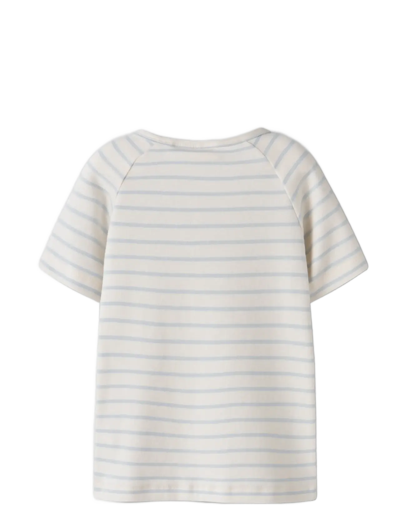 Lil'Atelier - NMNGEO ANC SS SLIM TOP LIL - kortærmede t-shirts - coconut milk - 1