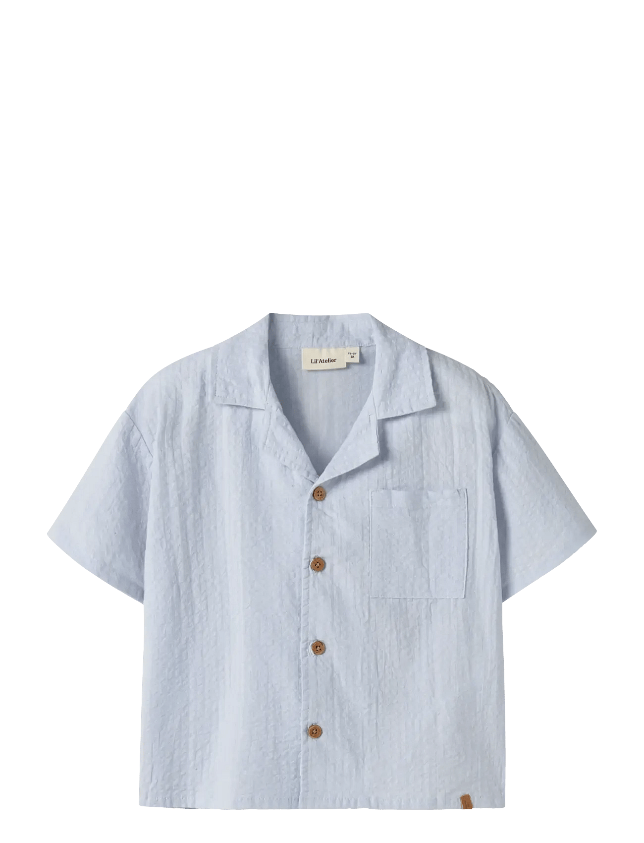 NMMHOMAN MAK SS LOOSE SHIRT LIL - PLEIN AIR