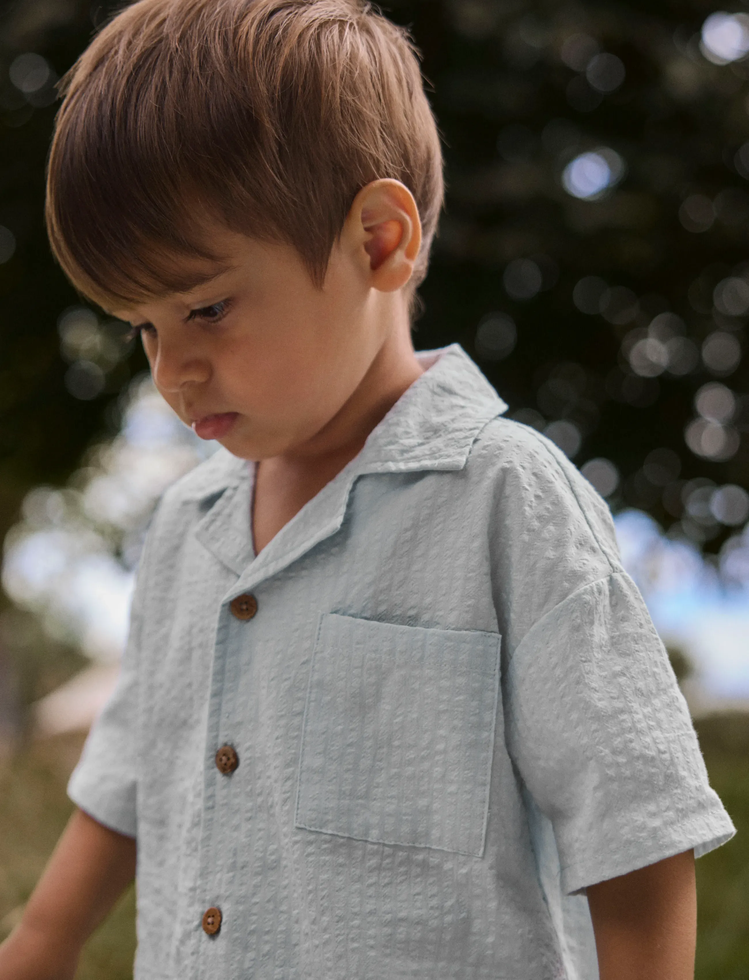 Lil'Atelier - NMMHOMAN MAK SS LOOSE SHIRT LIL - chemises à manches courtes - plein air - 3