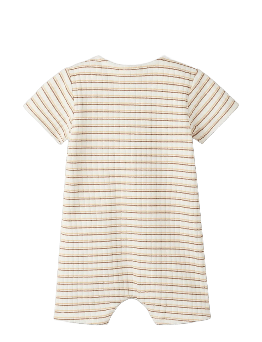 Lil'Atelier - NBMHALDUR SS LOOSE SHORT SUIT LIL - jumpsuits - coconut milk - 1