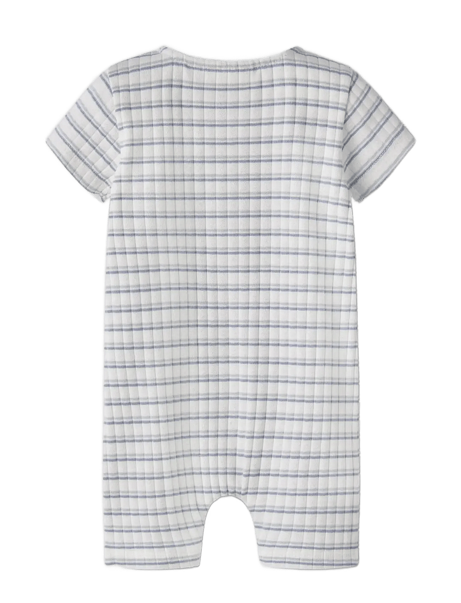 Lil'Atelier - NBMHALDUR SS LOOSE SHORT SUIT LIL - samfestingar - coconut milk - 1