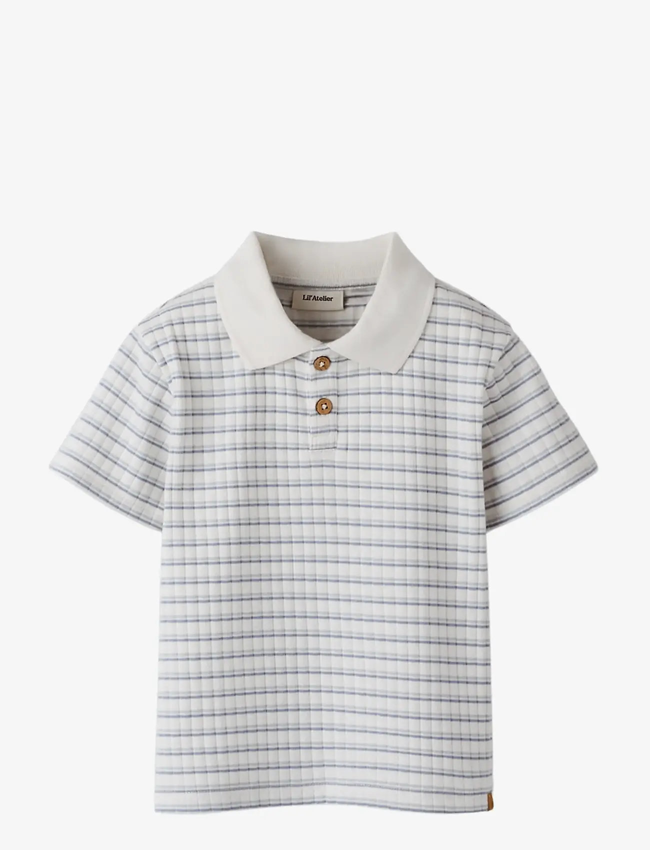 Lil'Atelier - NMMHALDUR SS LOOSE POLO LIL - kurzärmelig - coconut milk - 0