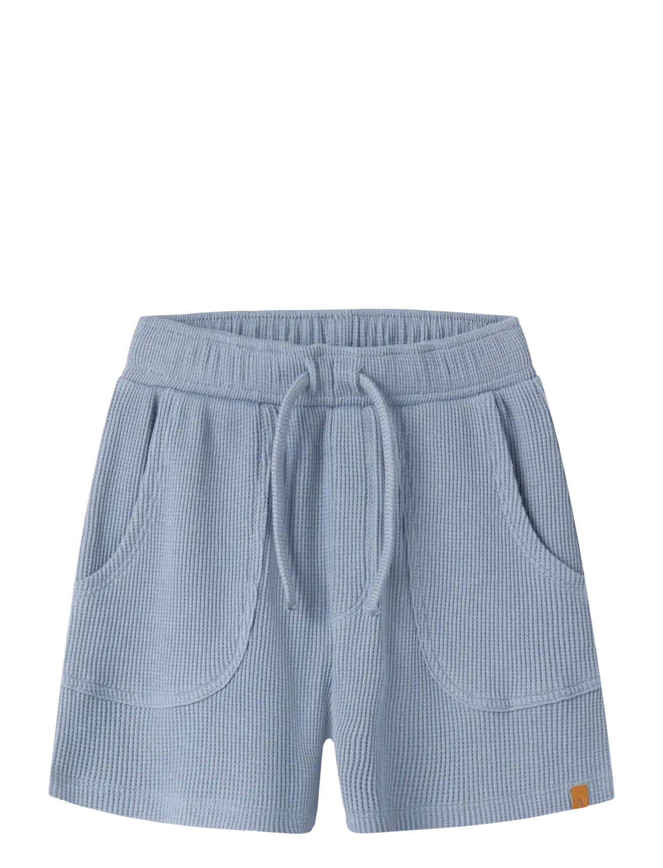 Lil'Atelier NMMHARUN LOOSE SWEAT SHORTS LIL - Shorts - DUSTY BLUE / blue
