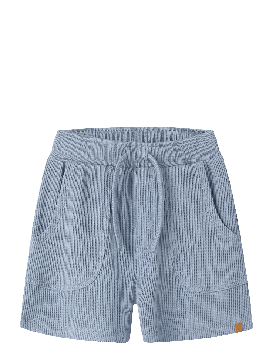 Lil'Atelier - NMMHARUN LOOSE SWEAT SHORTS LIL - mjúkar stuttbuxur - dusty blue - 0