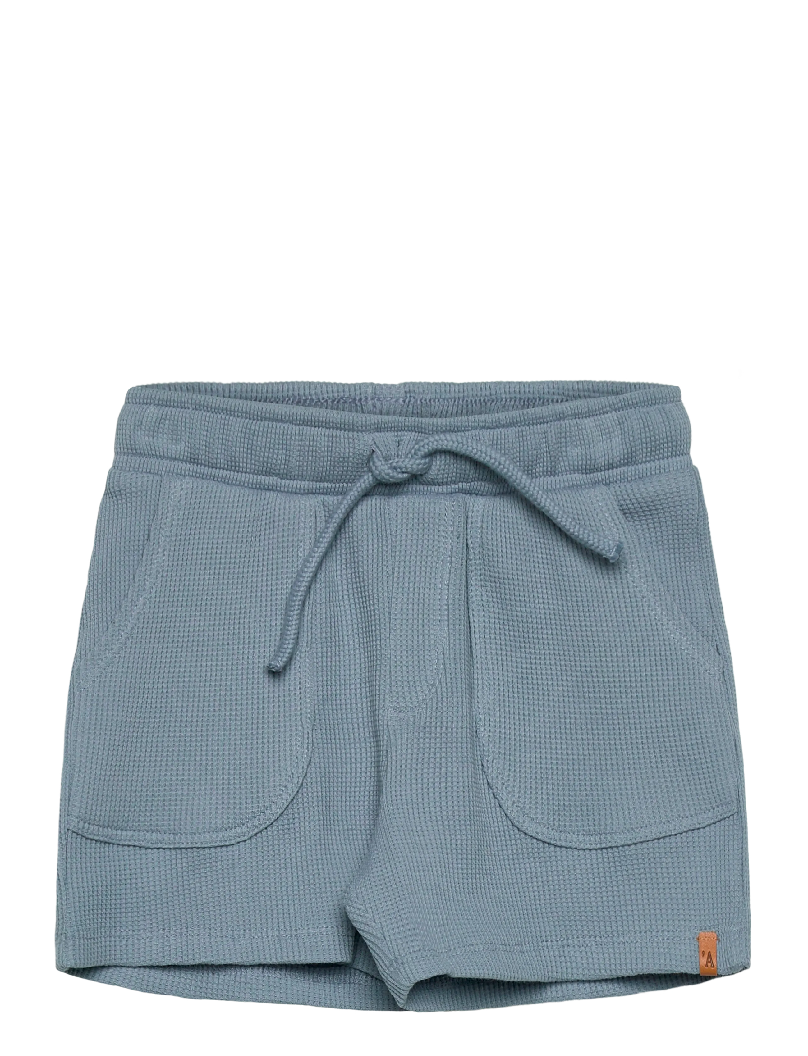Lil'Atelier NMMHARUN LOOSE SWEAT SHORTS LIL - Hosen - DUSTY BLUE / blue