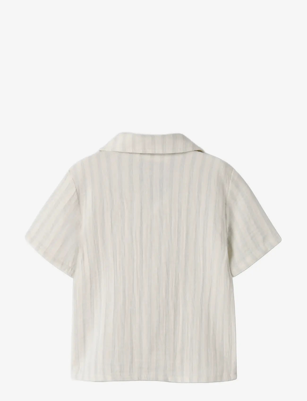 Lil'Atelier - NMMHAGI SS LOOSE SHIRT LIL - overhemden met korte mouwen - coconut milk - 1