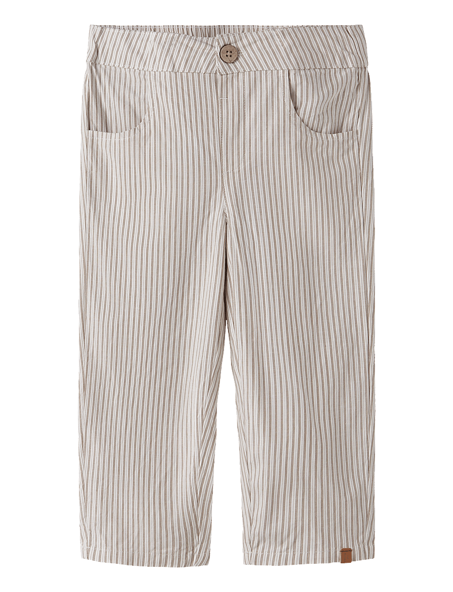 Lil'Atelier - NMMHELO LOOSE PANT LIL - coconut milk - 0