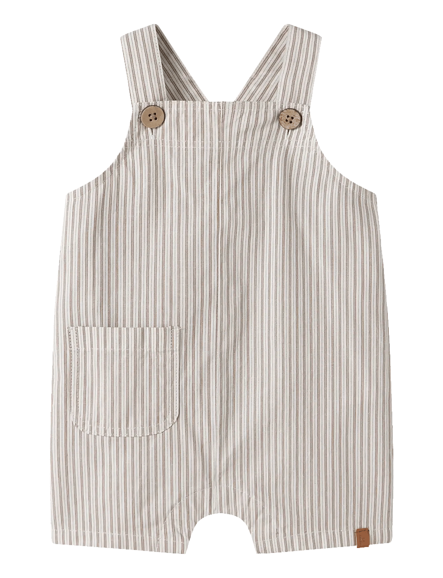 Lil'Atelier - NBMHELO LOOSE SHORT OVERALL LIL - haalarit - coconut milk - 0