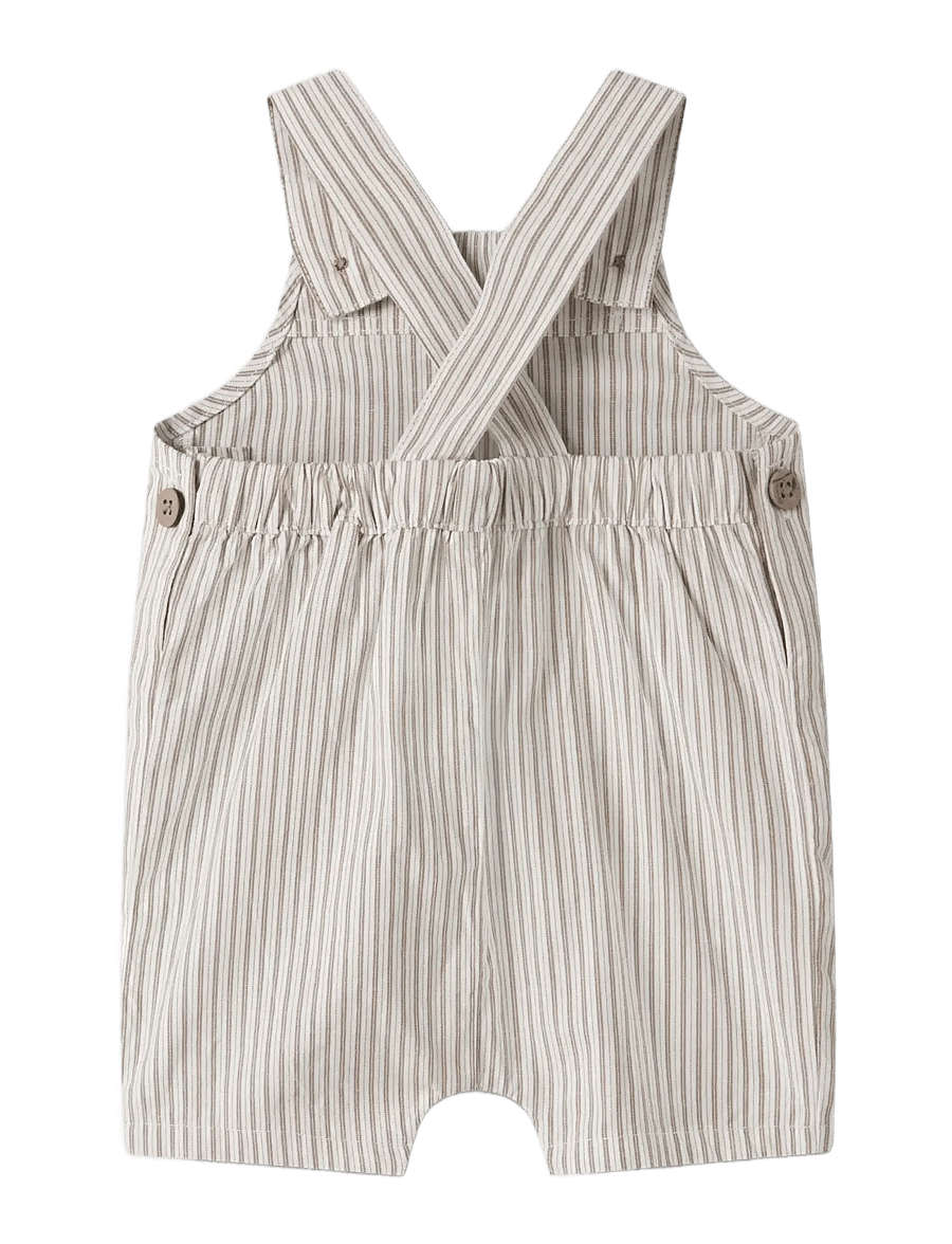 Lil'Atelier - NBMHELO LOOSE SHORT OVERALL LIL - haalarit - coconut milk - 1