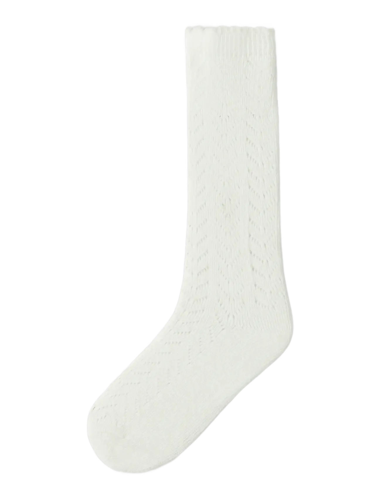 Lil'Atelier - NMFHERDA KNEE SOCK LIL - coconut milk - 1