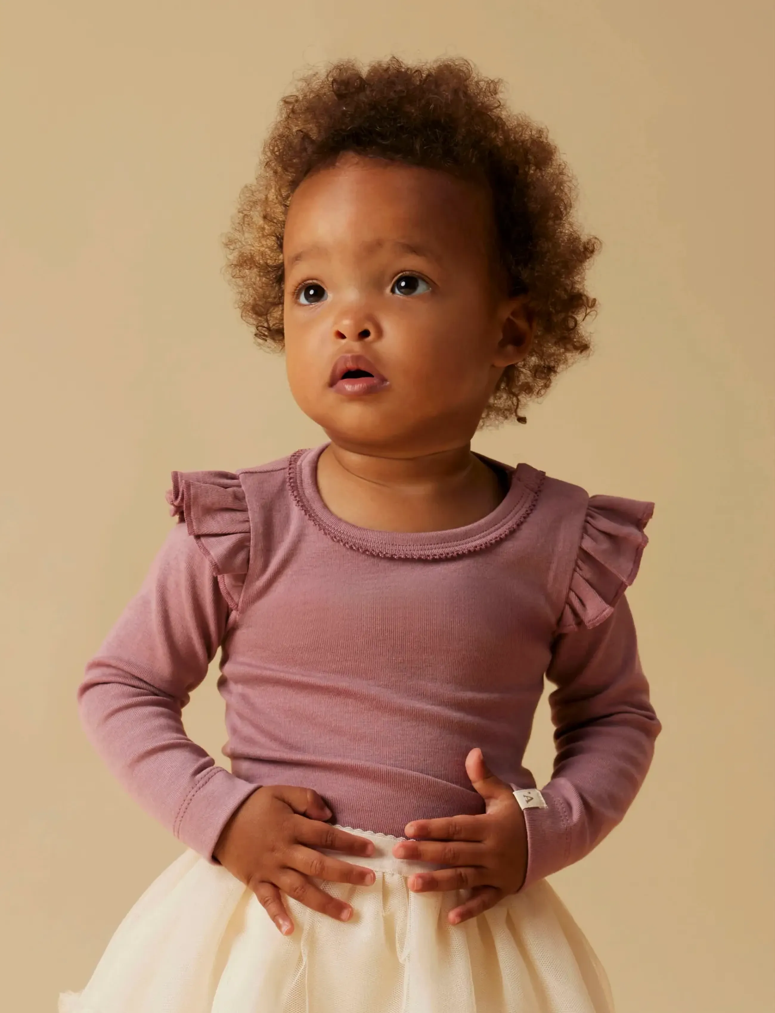 Lil'Atelier - NBFLAYO SEV LS SLIM BODY SOLID LIL - nostalgia rose - 4