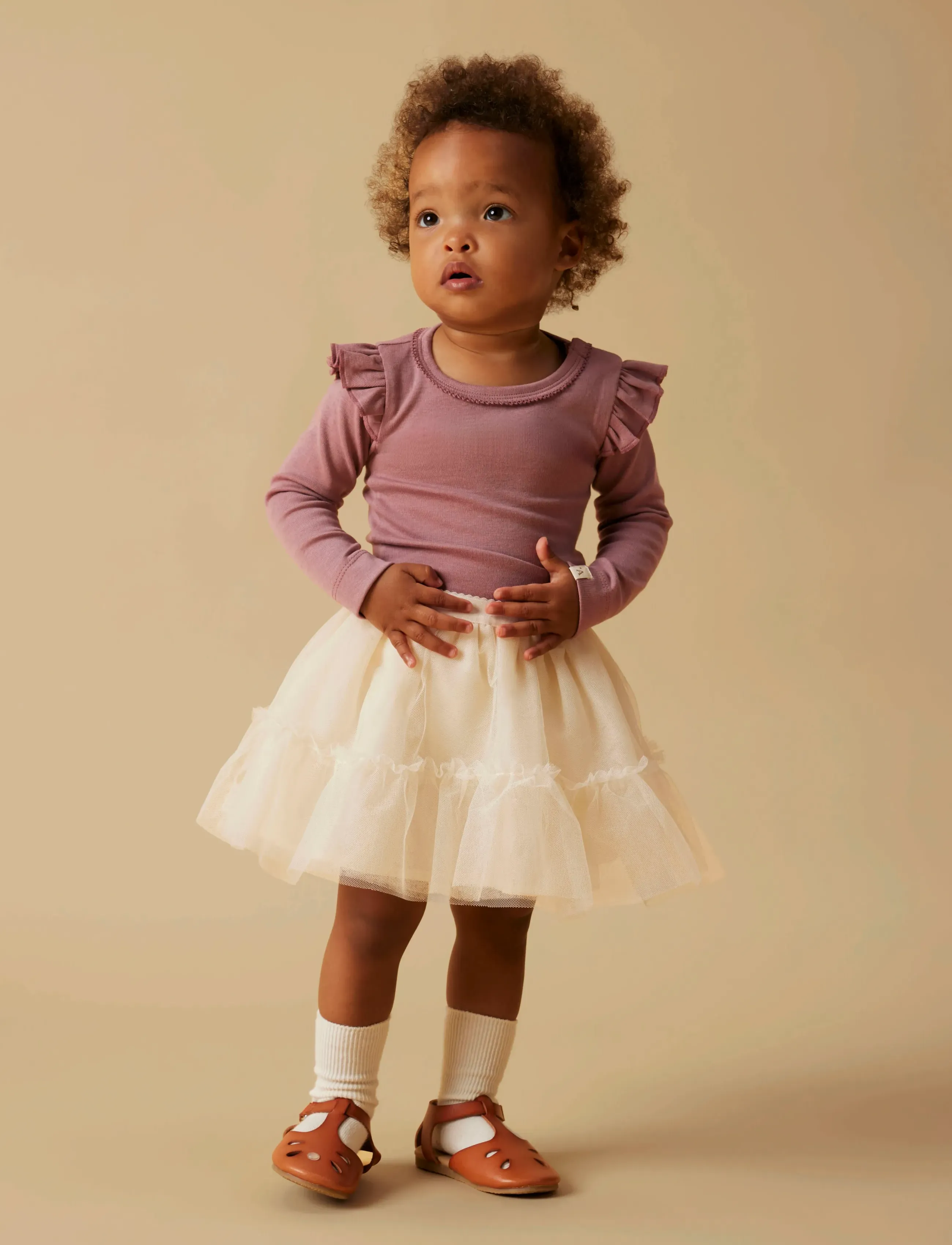 Lil'Atelier - NBFLAYO SEV LS SLIM BODY SOLID LIL - nostalgia rose - 5