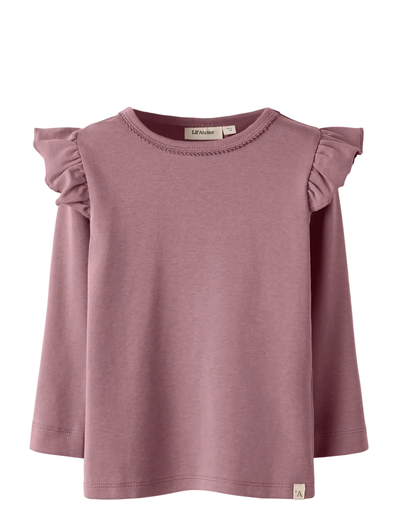 Lil'Atelier NMFLAYO SEV LS SLIM TOP LIL - Baby 44-92 - NOSTALGIA ROSE / pink/rose