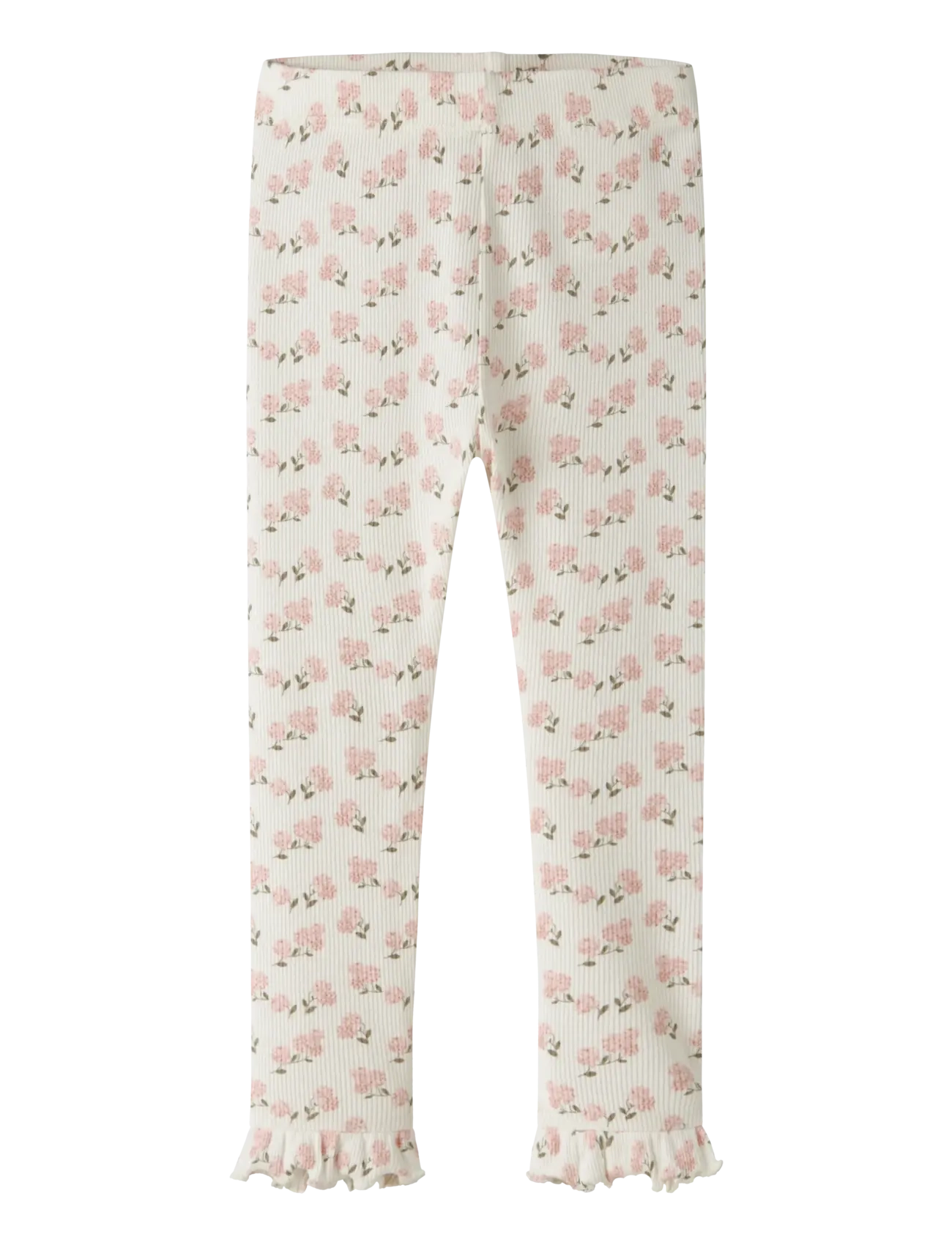 Lil'Atelier NMFGAGO KNA SLIM LEGGINGS LIL - Leggings - COCONUT MILK / cream