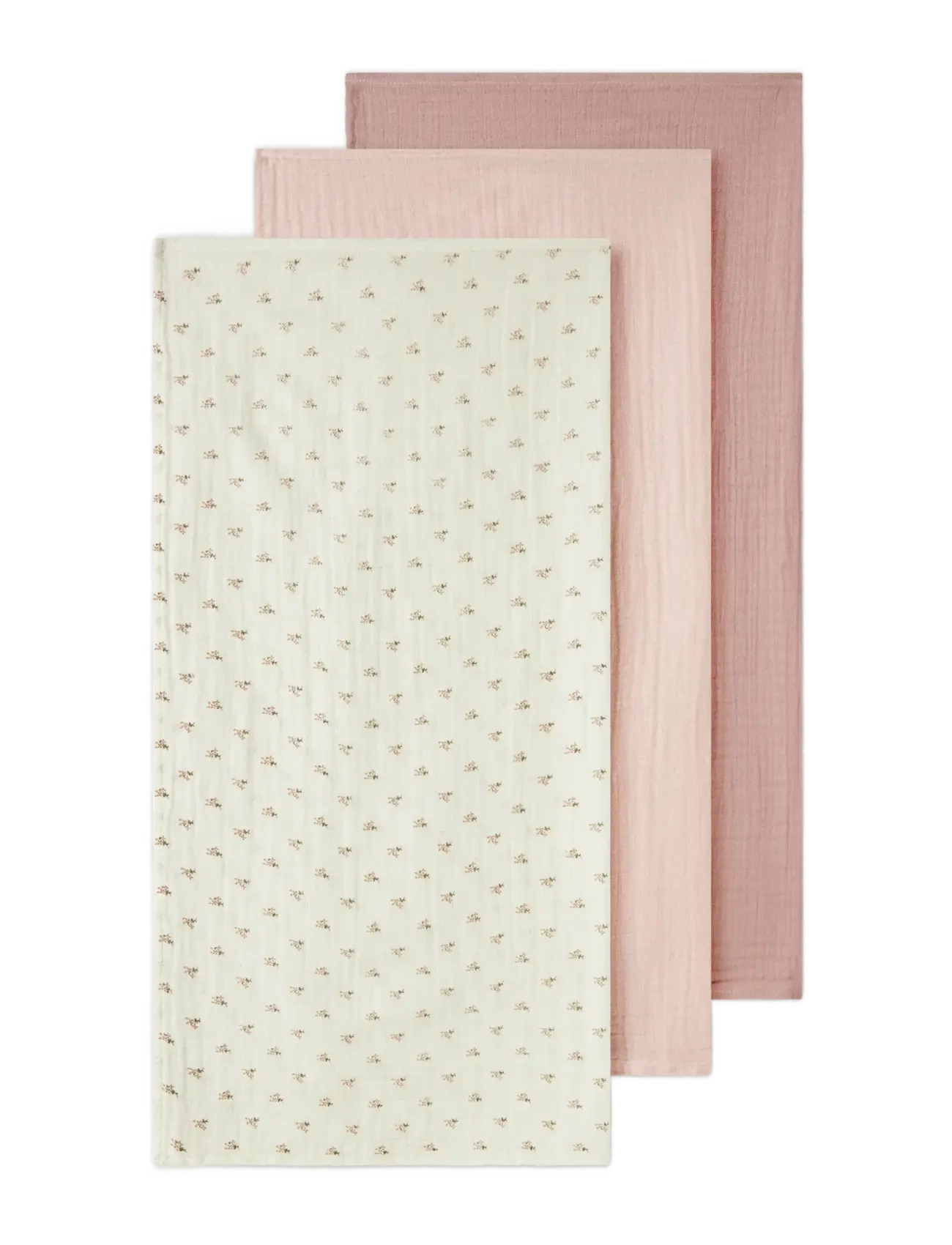 Lil'Atelier - NBNISLEYS 3PACK NAPPIES LIL NOOS - musselinklude - coconut milk - 2