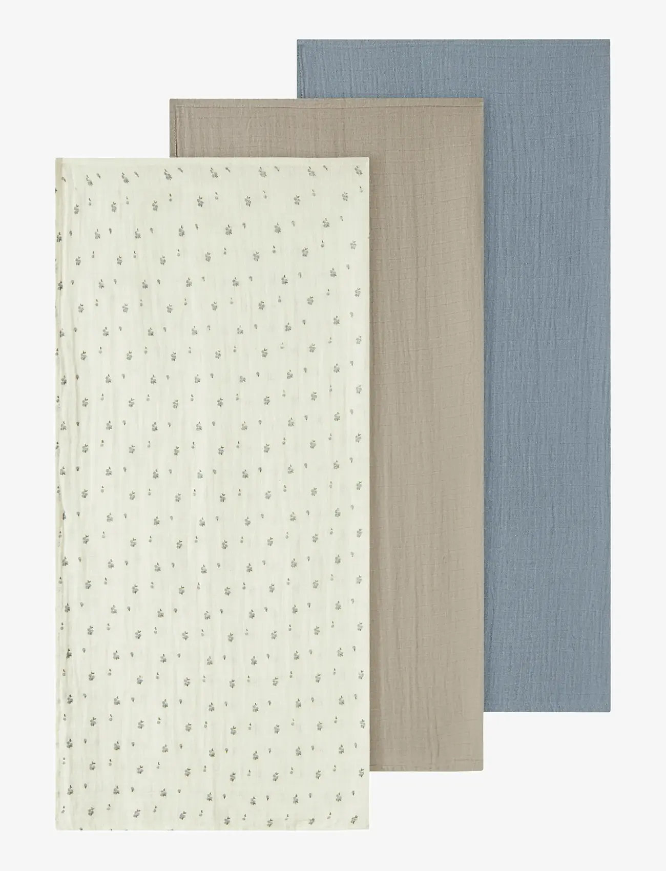 Lil'Atelier - NBNISLEYS 3PACK NAPPIES LIL NOOS - muslin cloths - coconut milk - 0