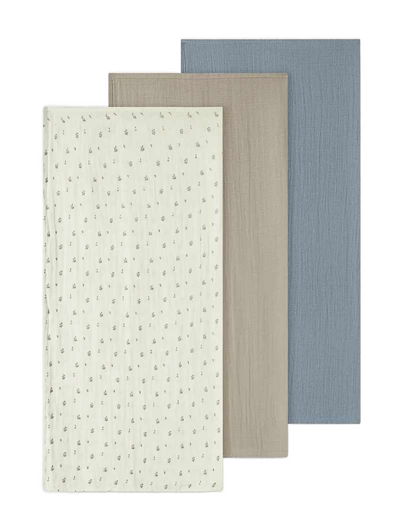 Lil'Atelier - NBNISLEYS 3PACK NAPPIES LIL NOOS - muslin cloths - coconut milk - 2