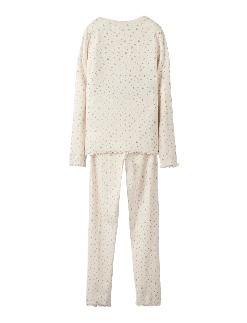 Lil'Atelier - NMFGAGO NIGHT SET LIL - pyjama-sets - almost mauve - 2