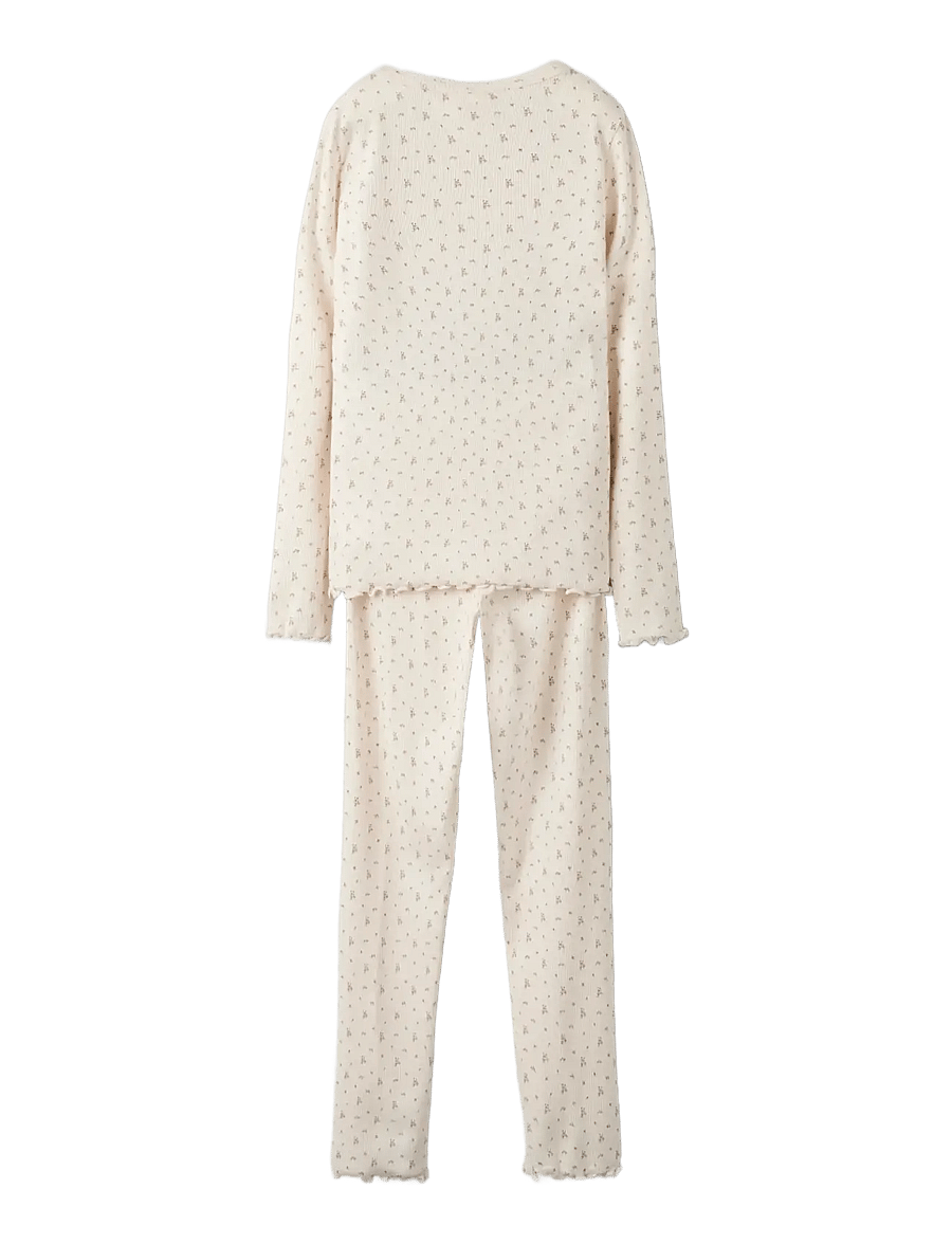 Lil'Atelier - NMFGAGO NIGHT SET LIL - pyjama-sets - almost mauve - 2
