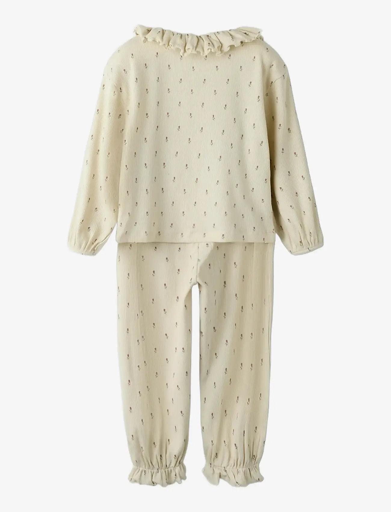 Lil'Atelier - NMFGAGO RUA LOOSE NIGHT SET LIL - pyjamassæt - turtledove - 1