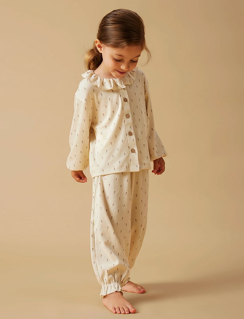 Lil'Atelier - NMFGAGO RUA LOOSE NIGHT SET LIL - pyjamassæt - turtledove - 4