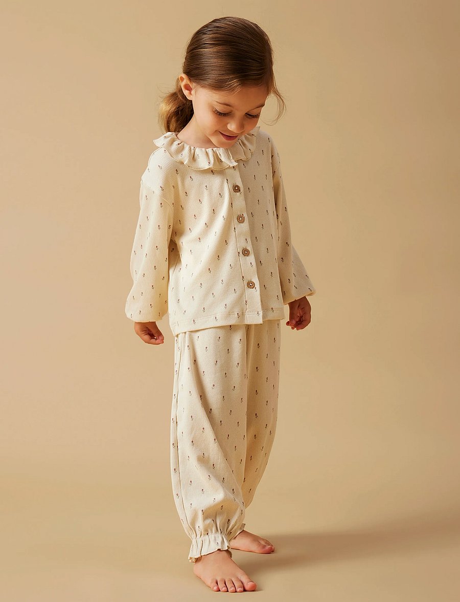 Lil'Atelier - NMFGAGO RUA LOOSE NIGHT SET LIL - pyjamasset - turtledove - 4