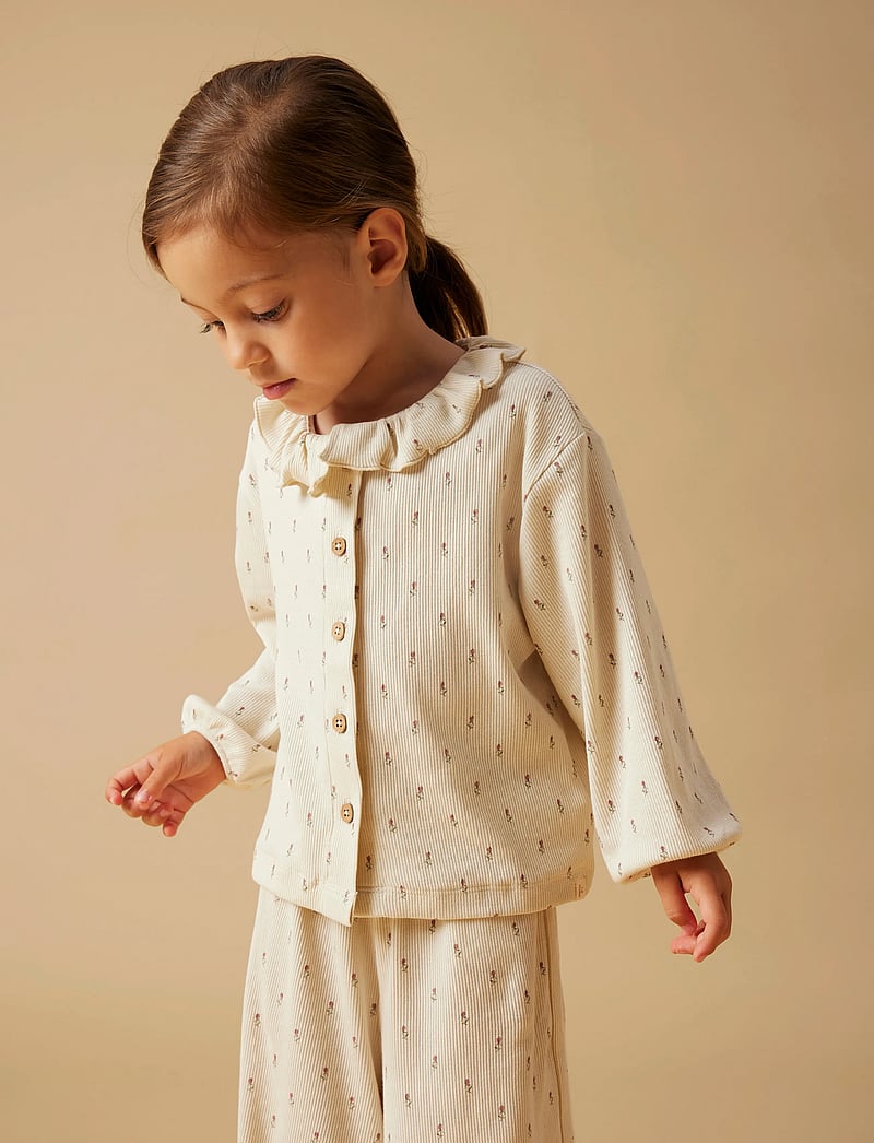 Lil'Atelier - NMFGAGO RUA LOOSE NIGHT SET LIL - pyjamassæt - turtledove - 5