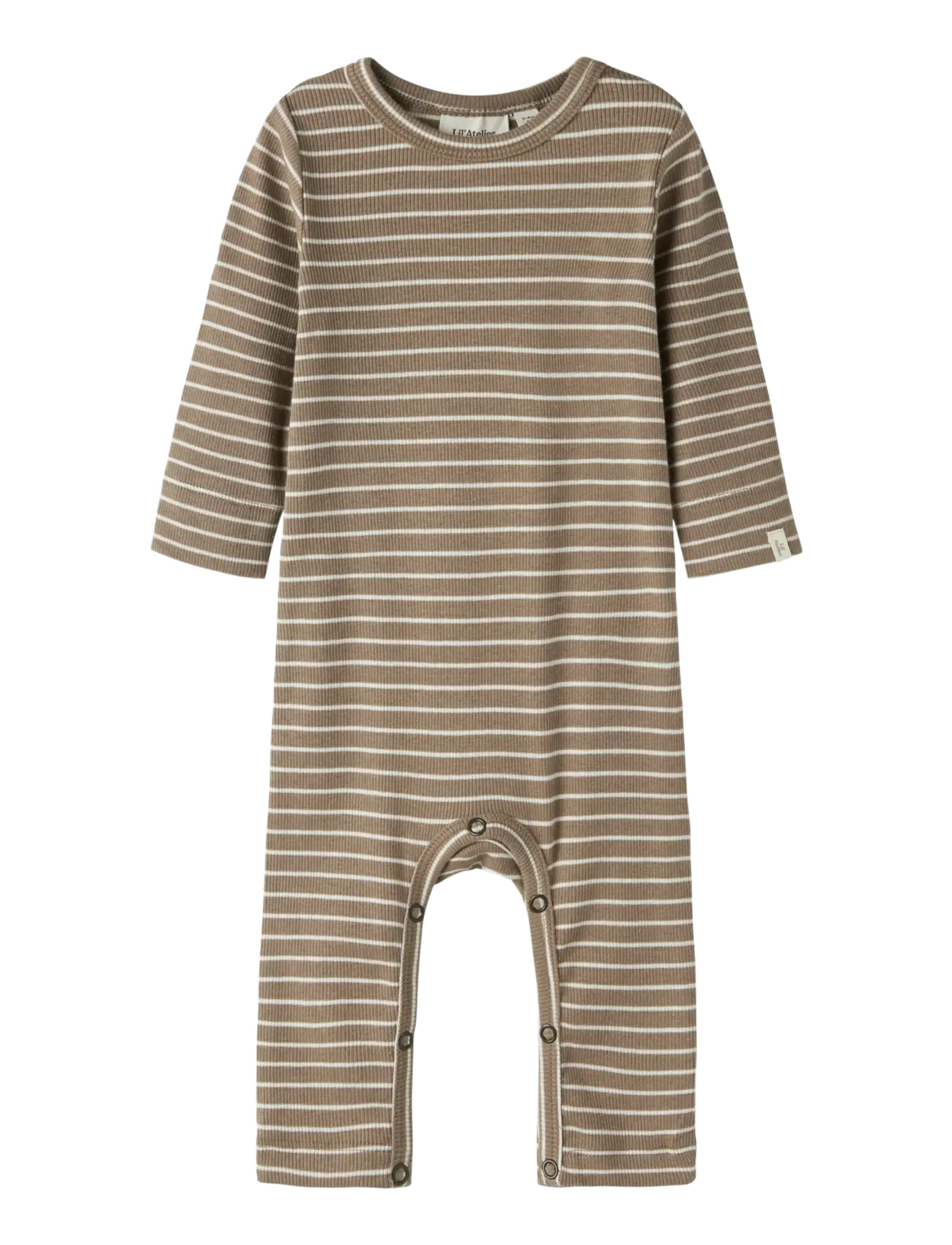 Lil'Atelier NBMGAGO LS NIGHTSUIT LIL - Långärmade - SEPIA TINT / brown