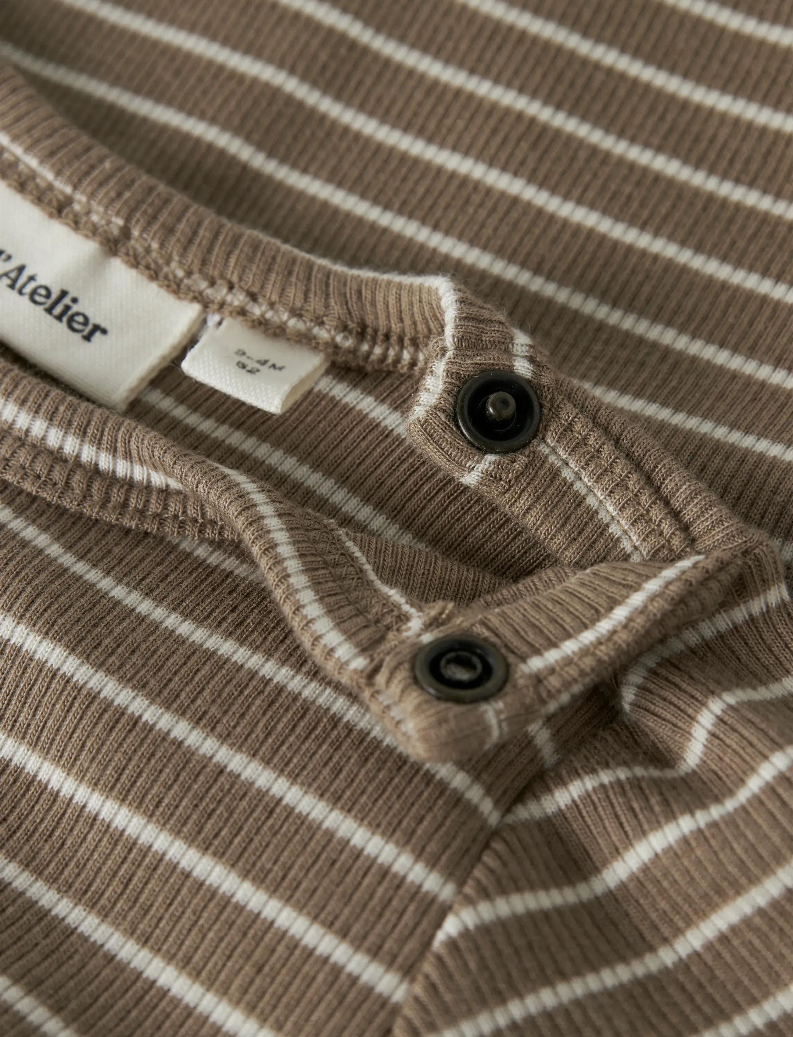 Lil'Atelier - NBMGAGO LS NIGHTSUIT LIL - sepia tint - 3