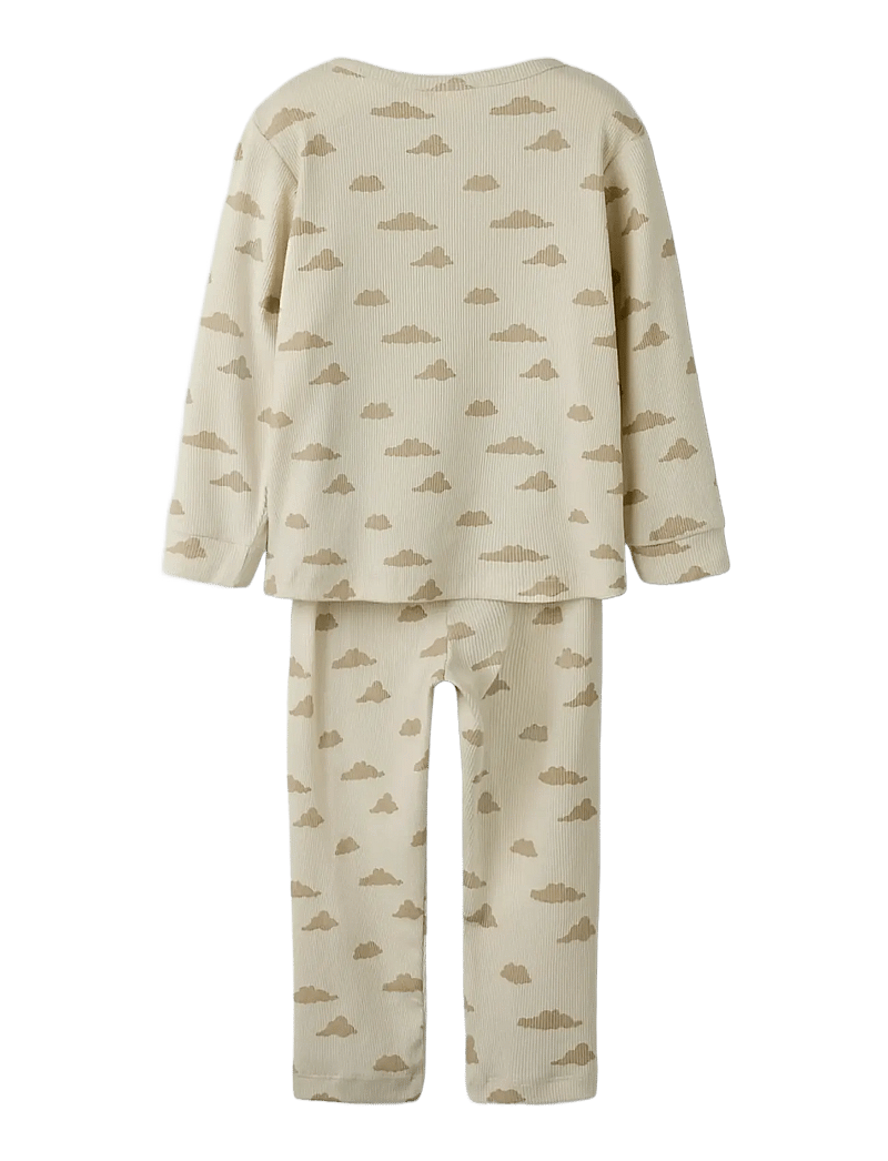 Lil'Atelier - NMMGAGO LS NIGHT SET LIL - pyjamasset - turtledove - 2