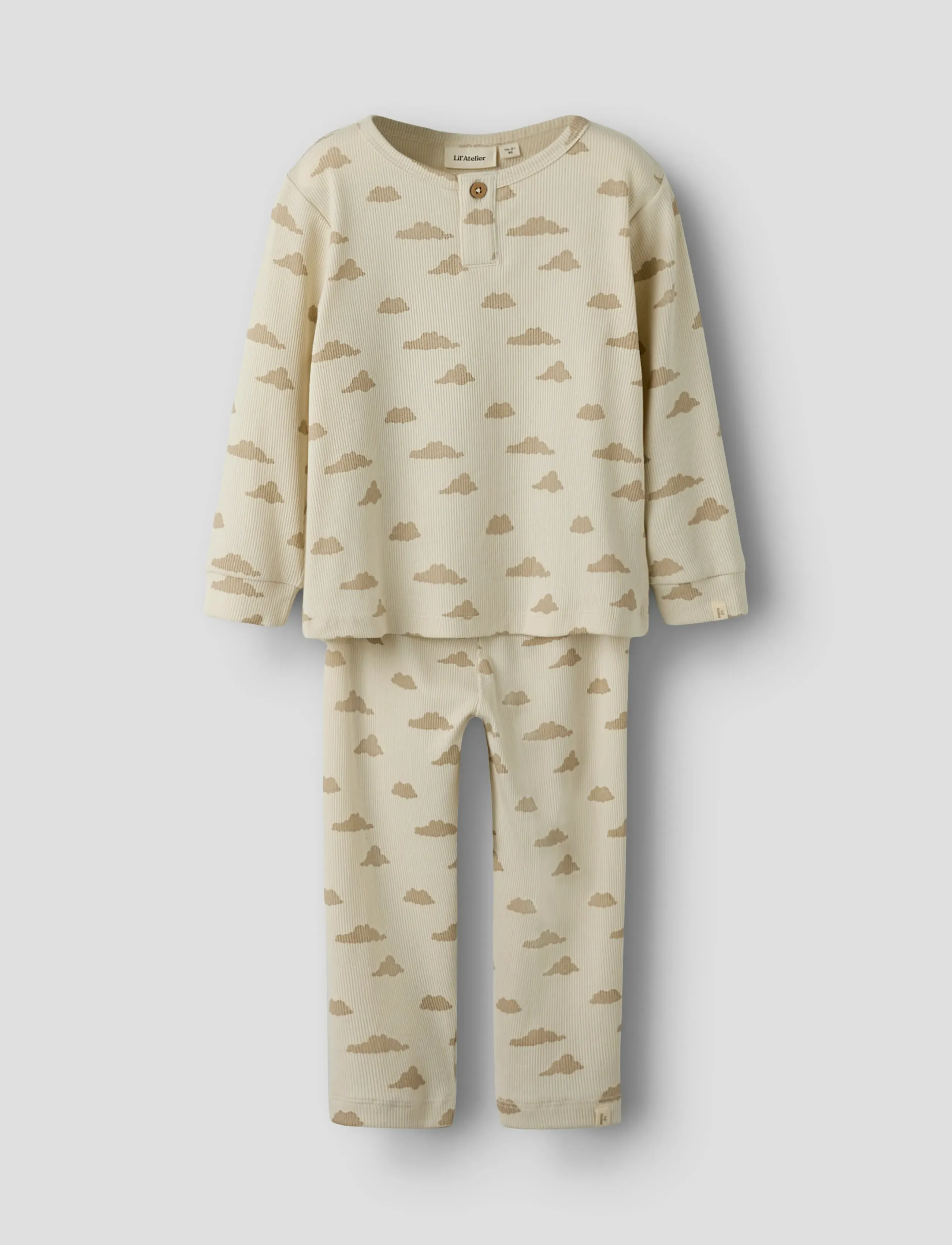 Lil'Atelier - NMMGAGO LS NIGHT SET LIL - turtledove - 0