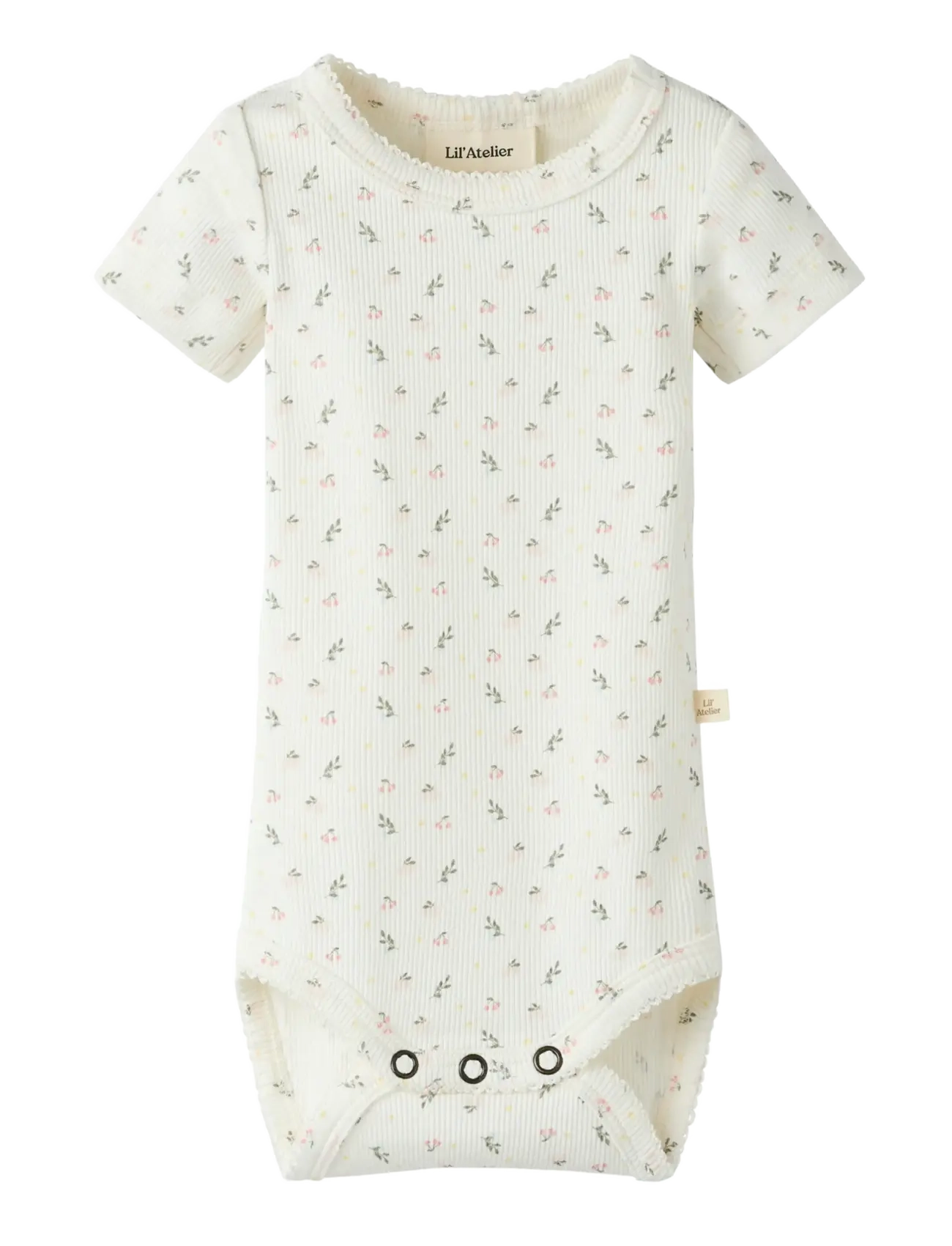 Lil'Atelier NBFGAGO SS SLIM BODY LIL NOOS - Inspiration - COCONUT MILK / cream