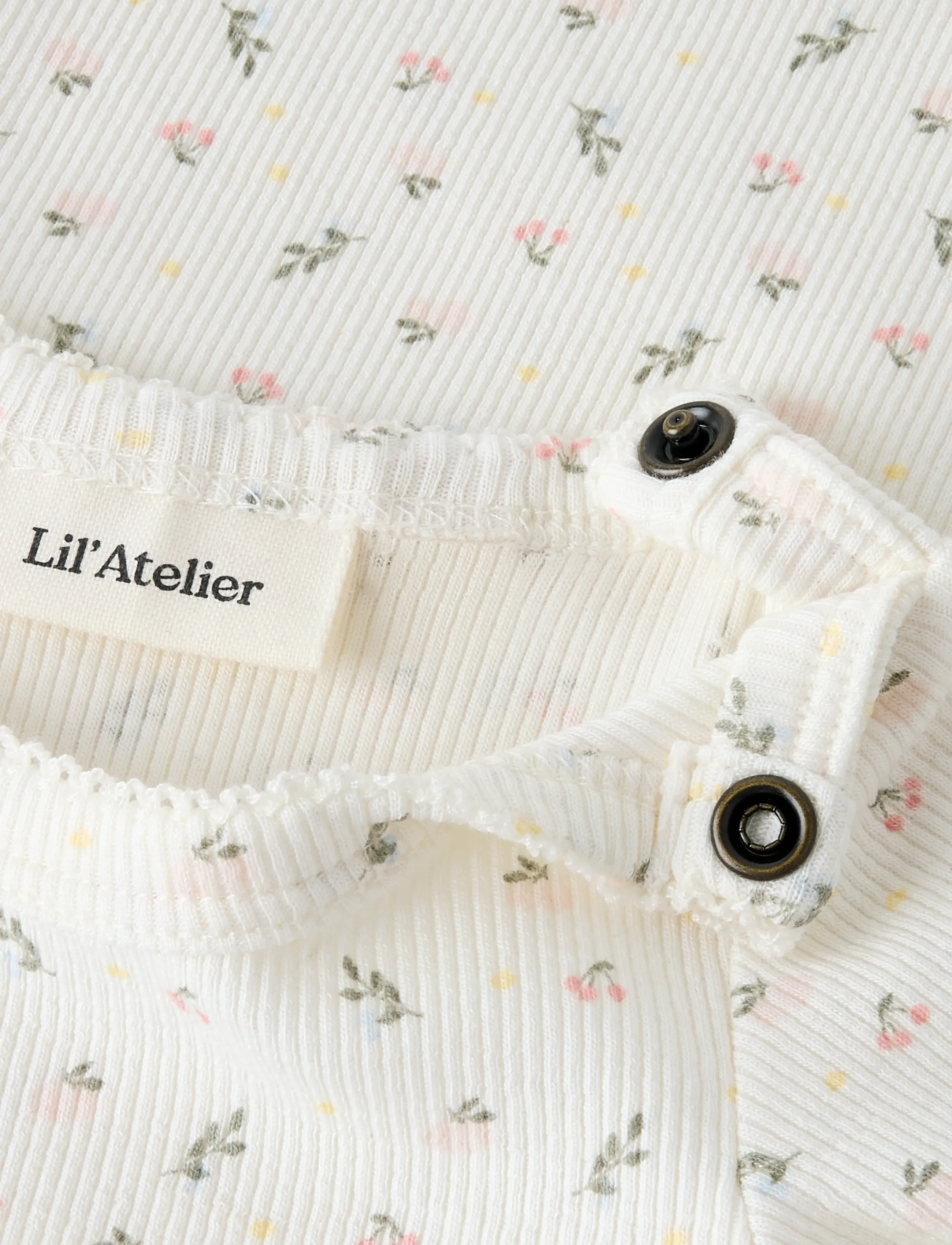 Lil'Atelier - NBFGAGO SS SLIM BODY LIL NOOS - kortærmede bodyer - coconut milk - 2
