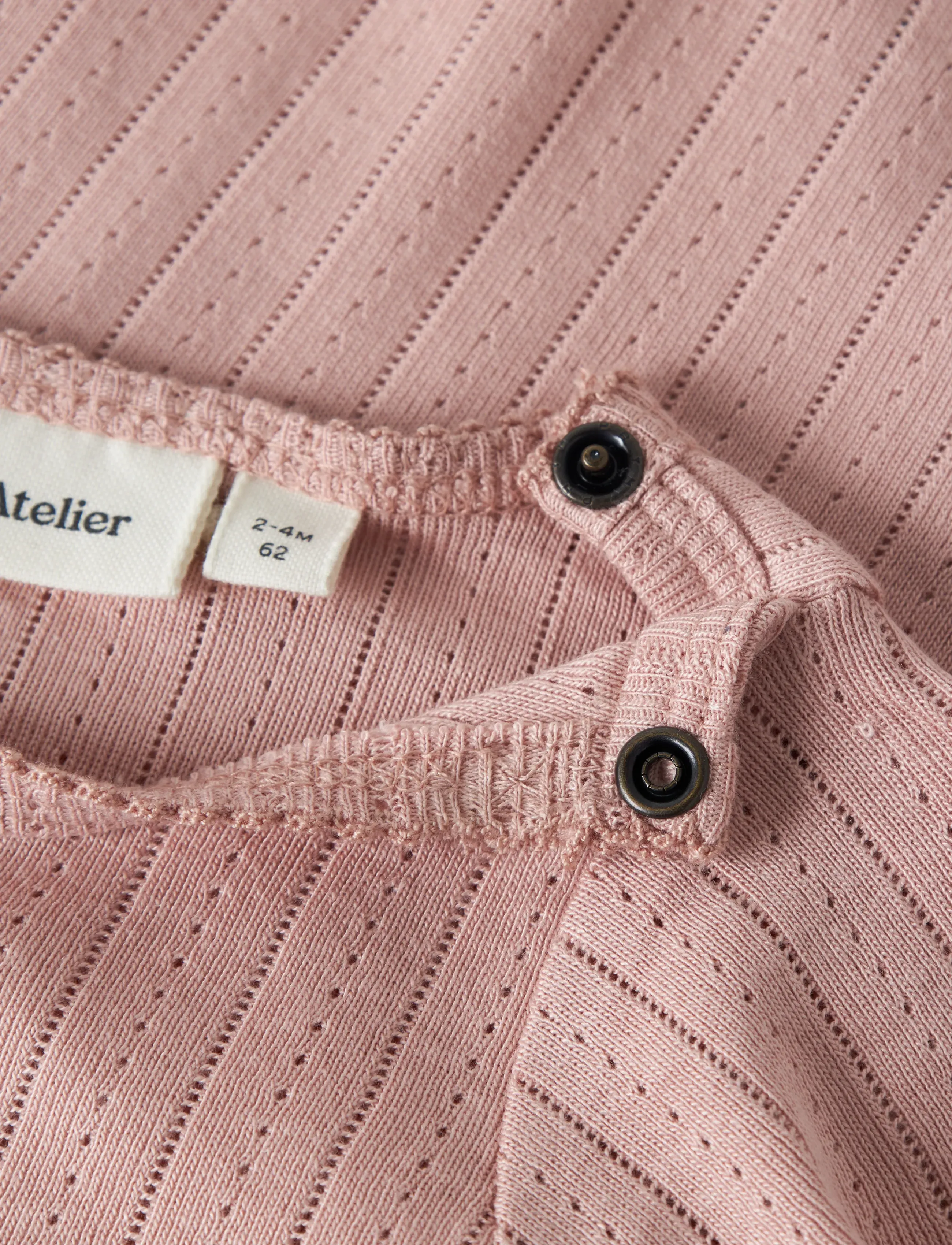 Lil'Atelier - NBFRACHELS SS SLIM BODY LIL - kortærmede heldragter - misty rose - 2