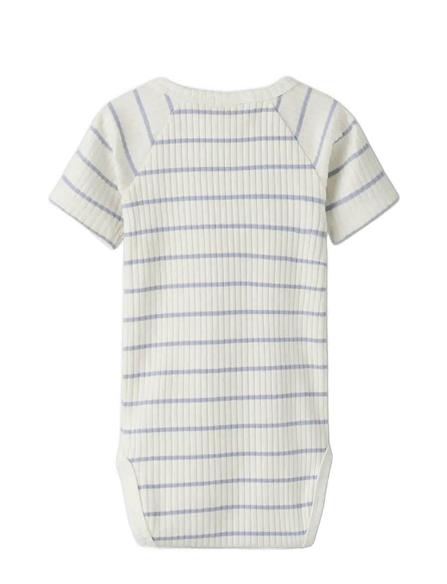 Lil'Atelier - NBMKAIL SS SLIM BODY LIL NOOS - kortærmede heldragter - coconut milk - 1
