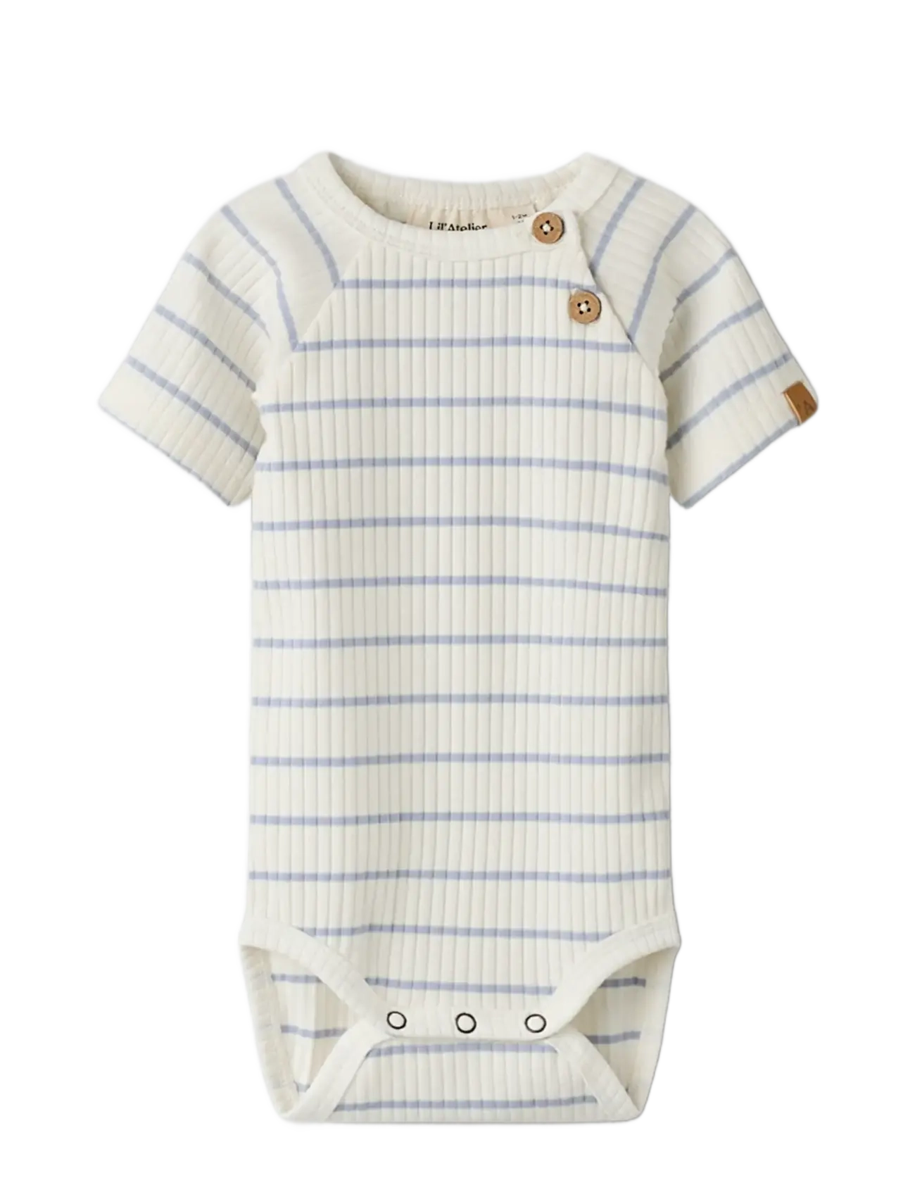 Lil'Atelier - NBMKAIL SS SLIM BODY LIL NOOS - kortærmede heldragter - coconut milk - 2