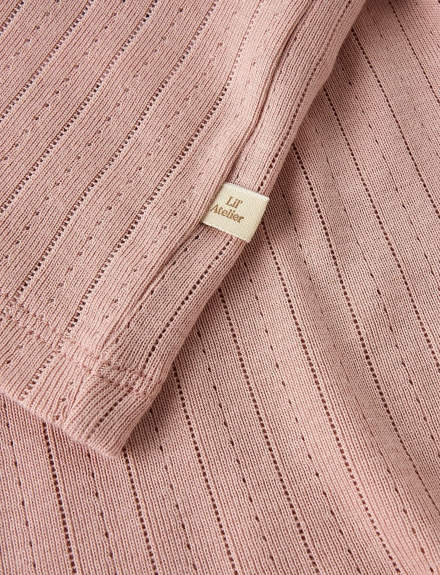 Lil'Atelier - NMFRACHEL SS SLIM TOP LIL NOOS - kurzärmelige - misty rose - 0