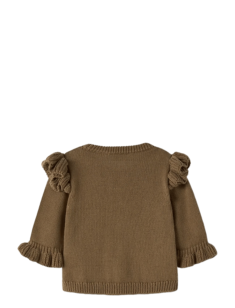 Lil'Atelier - NBFKOPA LS KNIT CARD LIL - kardiganid - kangaroo - 1