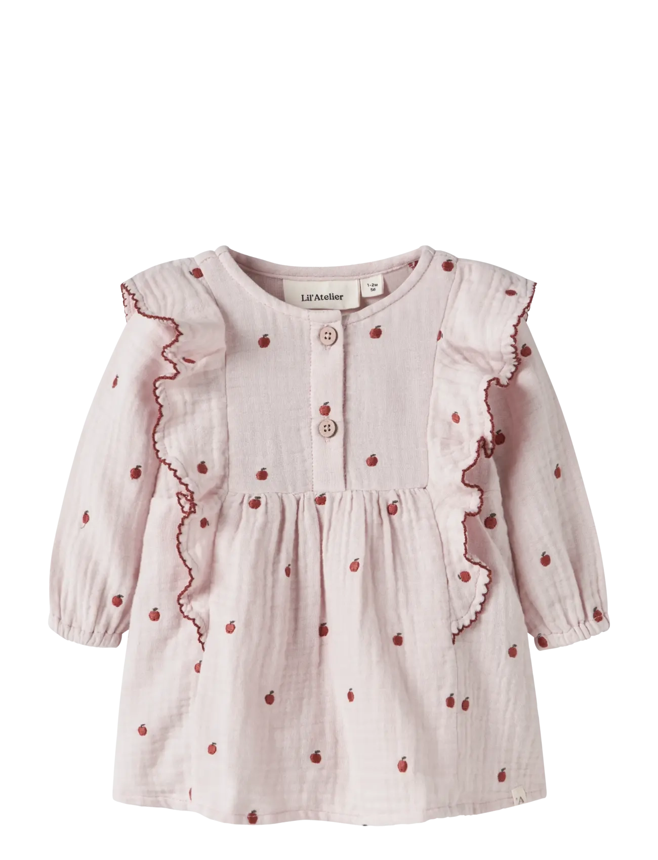 Lil'Atelier NBFKAMMA LS LOOSE BODY DRESS LIL - Osta ikäryhmittäin - HUSHED VIOLET / pink/rose