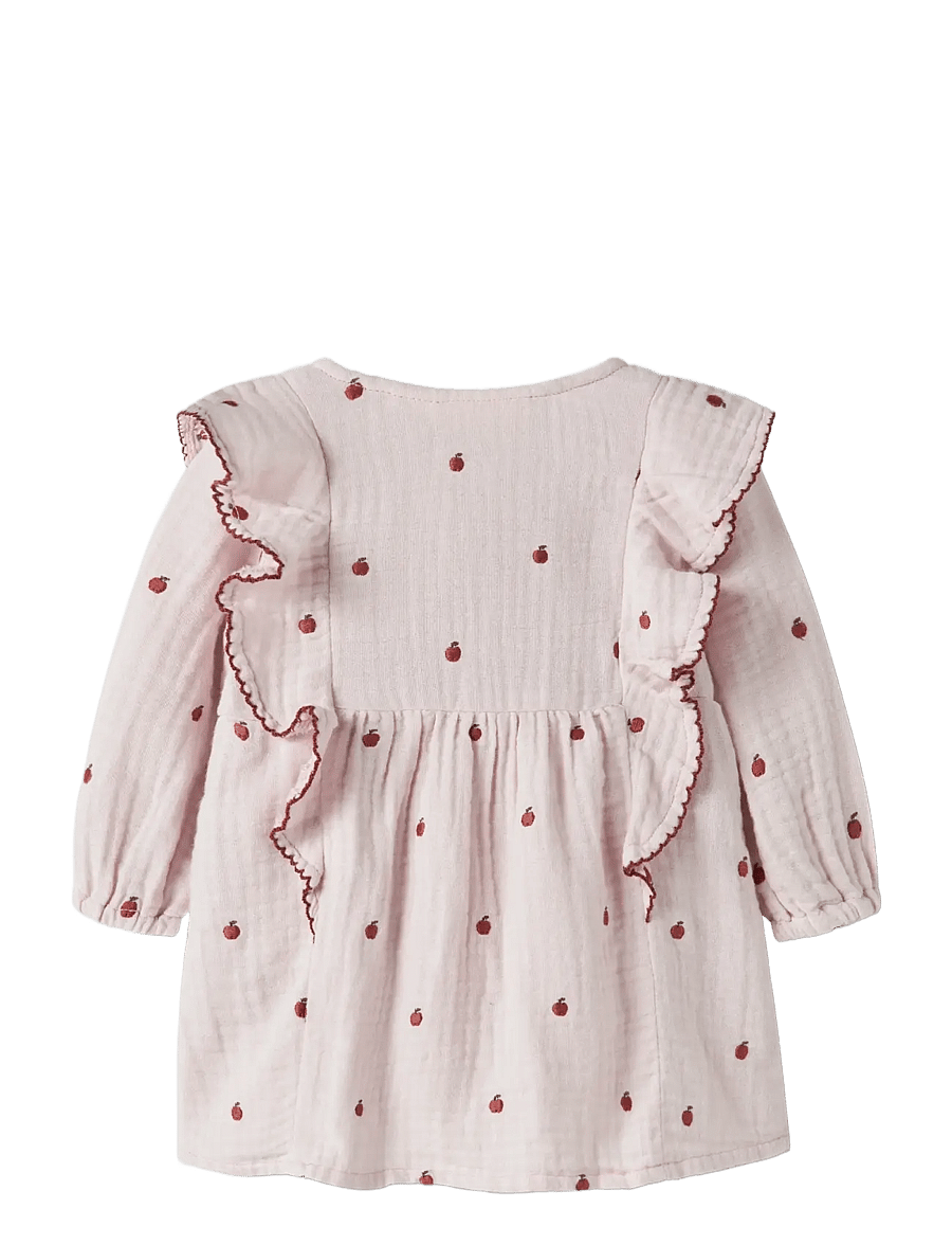 Lil'Atelier - NBFKAMMA LS LOOSE BODY DRESS LIL - robes pour bébés à manches longues - hushed violet - 1
