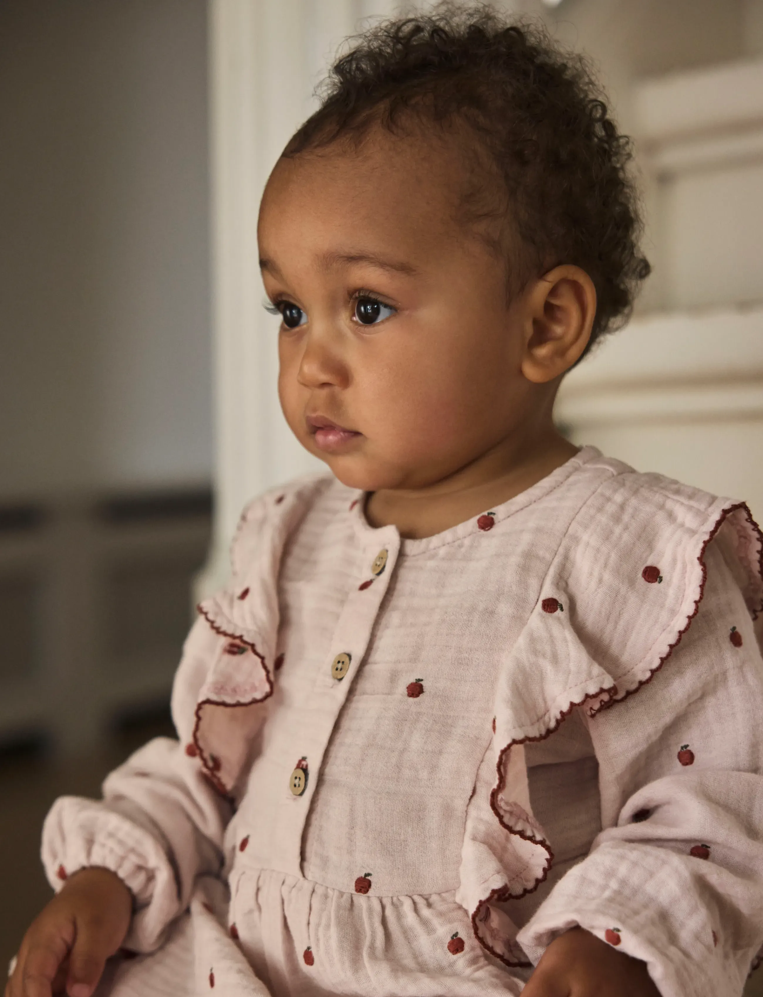 Lil'Atelier - NBFKAMMA LS LOOSE BODY DRESS LIL - robes pour bébés à manches longues - hushed violet - 3