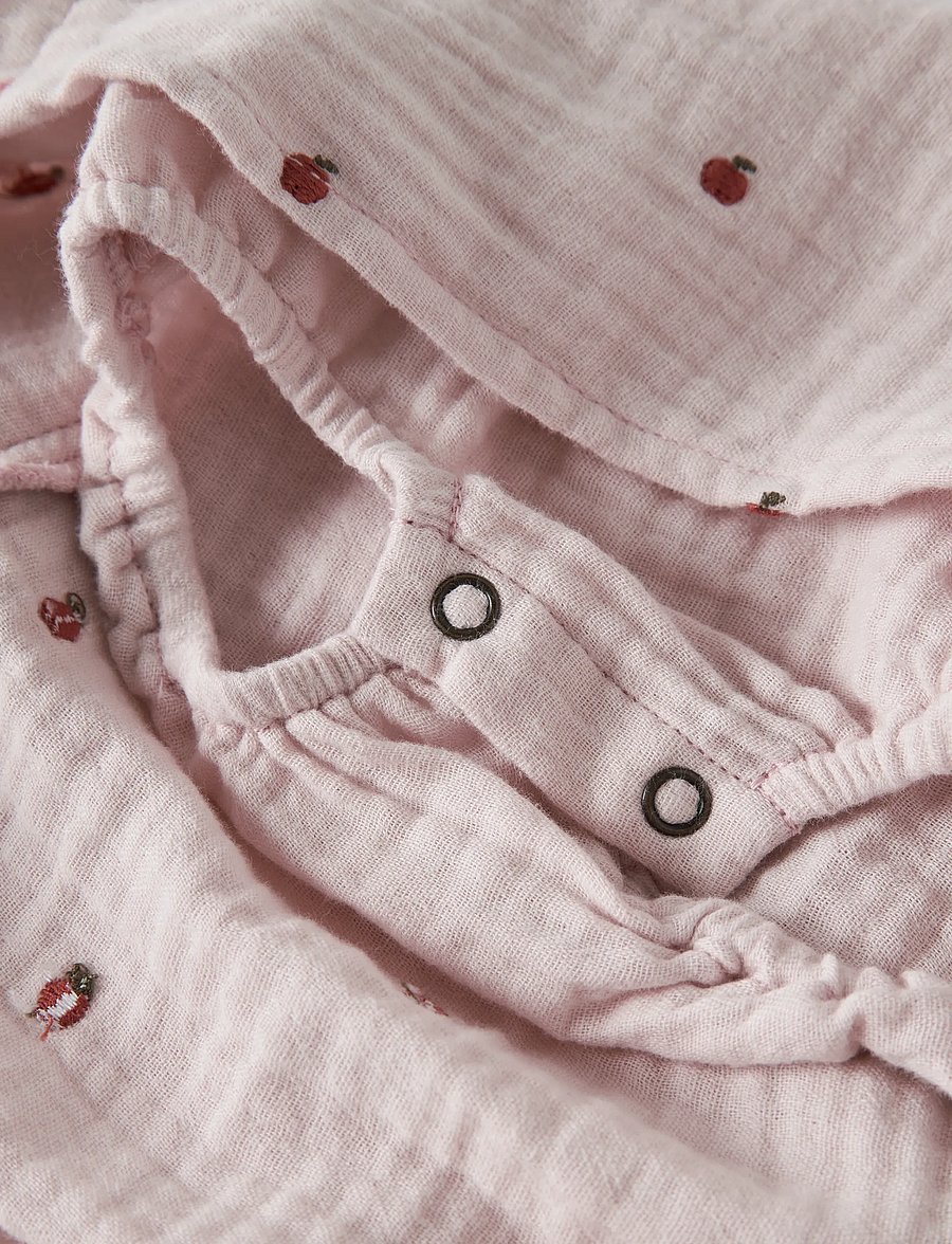 Lil'Atelier - NBFKAMMA LS LOOSE BODY DRESS LIL - robes pour bébés à manches longues - hushed violet - 4