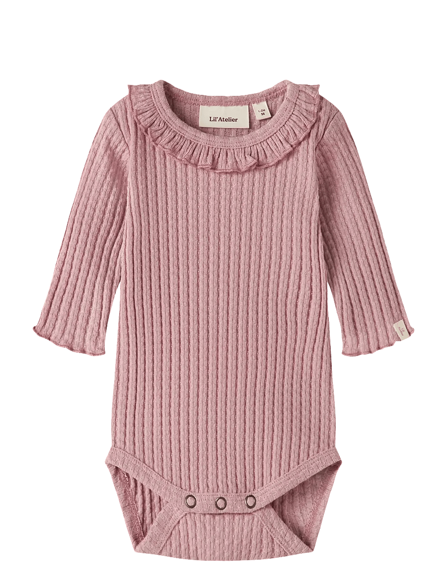 Lil'Atelier - NBFKELSA LS SLIM BODY LIL - pikkade varrukatega - zephyr - 0