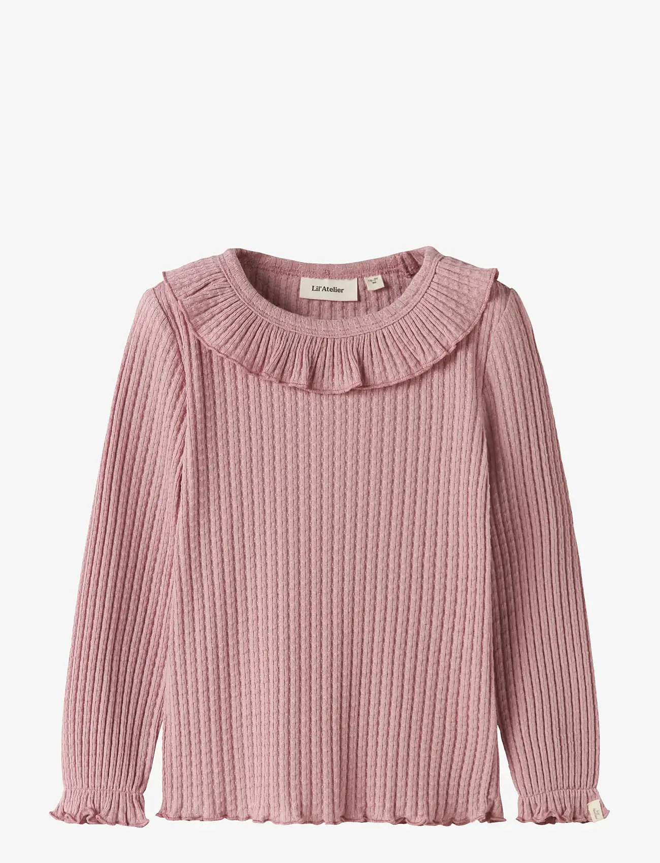 Lil'Atelier - NMFKELSA LS SLIM TOP LIL - langærmede t-shirts - zephyr - 0