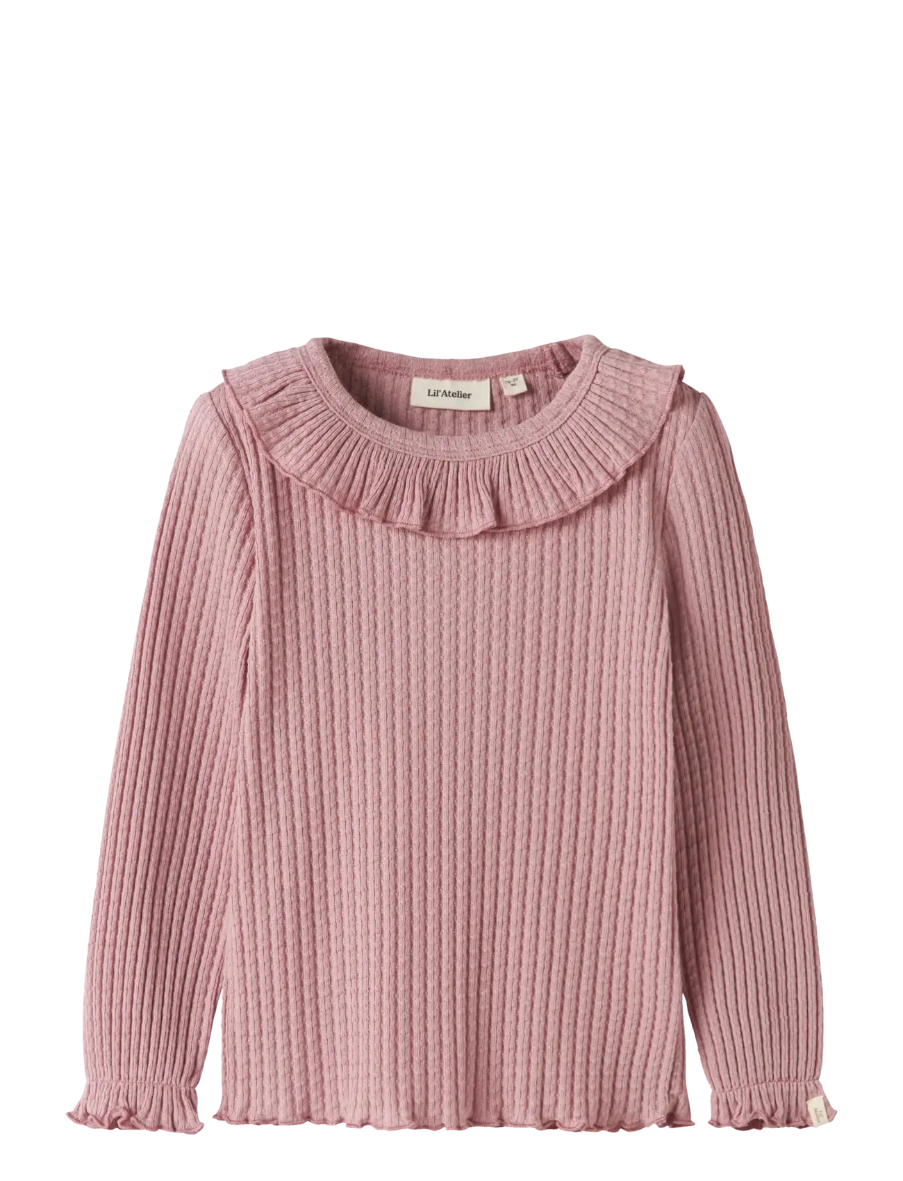 Lil'Atelier NMFKELSA LS SLIM TOP LIL - Osta ikäryhmittäin - ZEPHYR / pink/rose